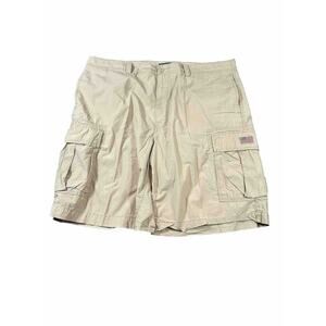Polo Jeans Co. Cargo Shorts‎ Men’s Size 42 Tan Ralph Lauren USA Flag